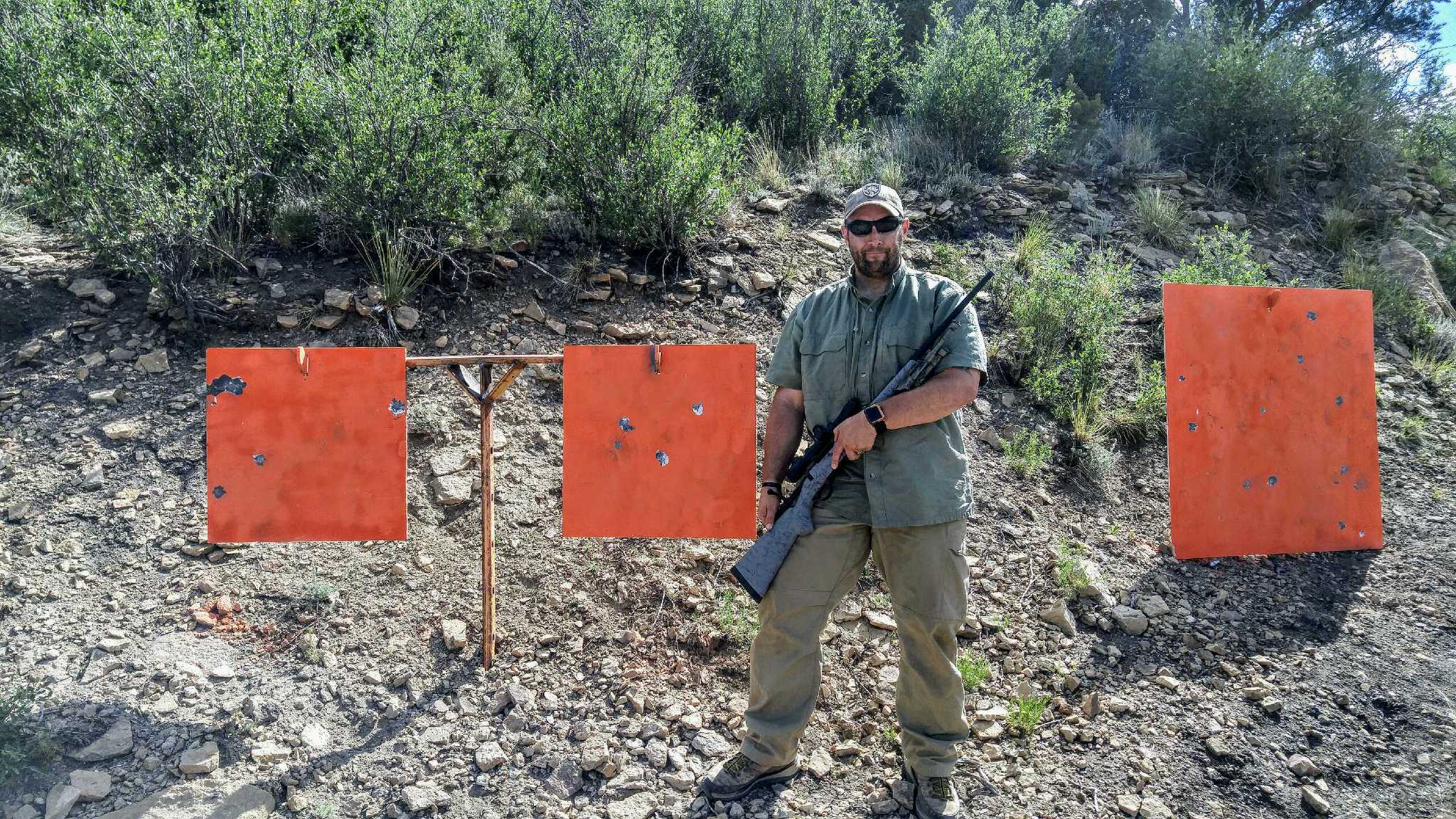 Tom Rader at the range